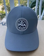 Branded Bills South Florida Section Hat Cap Snapback PGA Of America Golf Gray