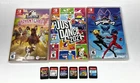 Lot of 9 Family-Friendly Nintendo Switch Games