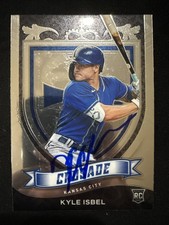 2021 Panini Crusade Kyle Isbel Signed Rookie Card 24 Royals Autograph Auto RC