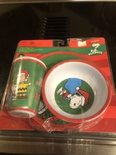 Peanuts Happy Holidays Three-Piece Kids Set