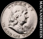 1951-D Silver Franklin Half Dollar-Scarce Better Date No Reserve #i2684