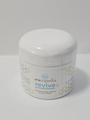 ERA ORGANICS MICRODERMABRASION FACIAL SCRUB & FACE EXFOLIATOR 2oz