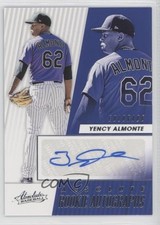 2019 Panini Chronicles Absolute Rookie Auto Yency Almonte #ARA-YA Auto s5j