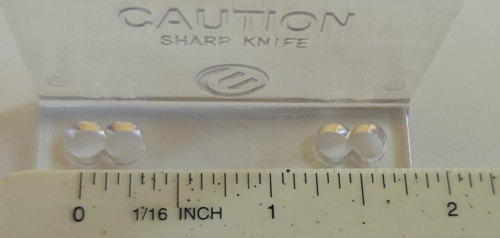 2 PACK Wipe-Down Blade for Industrial Uline Tape Dispensers - 2", BRAND NEW