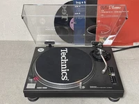 Technics SL-1200MK3 Quartz Direct Drive DJ Turntable Slipmat Dust Cover Tested