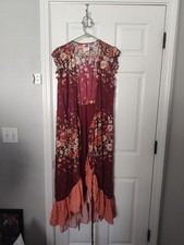 Farm Rio For Anthropologie Large Wrap Around Dress