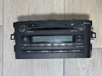 TOYOTA AURIS I RADIO CAR AUDIO AUTORADIO 86120-02A50