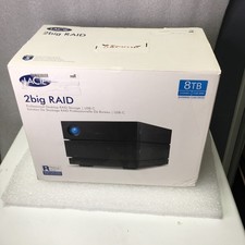 LaCie 2big RAID 8TB -Professional desktop RAID Storage USB-C