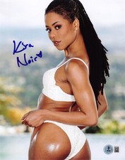 Hot Sexy Kira Noir Signed 8x10 Photo Adult Star Authentic Autograph Beckett