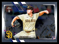 2021 Topps Chrome Ben Baller #97 Ryan Weathers RC Rookie San Diego Padres