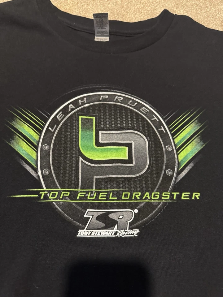 Camisa Top Fuel Dragster Leah Pruett Talla XL NHRA Drag Racing Tony StewartRacing Foto 2 de 4