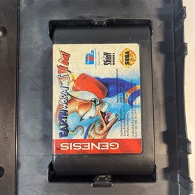 Earthworm Jim (Sega Genesis, 1994) Game & Case - No Manual - Tested & Working