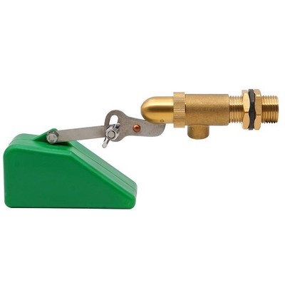 Brass Float Valve 1/2 inch Float Ball Valve Automatic Fill Adjustable Float B...