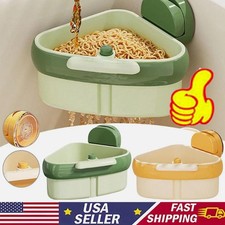 Suction Cup Sink Corner Rack,2025 Upgraded Self-Cleaning Sink Strainer Basket GN