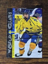 1995-96 Sweden Niklas Sundstrom Upper Deck Be A Player WORLD CLASS #177