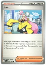 Iono - 185/193 - Paldea Evolved - Pokemon LP/NM English