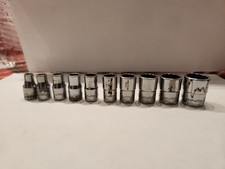 10 Pc. Snap-on TMD Socket Set 1/4