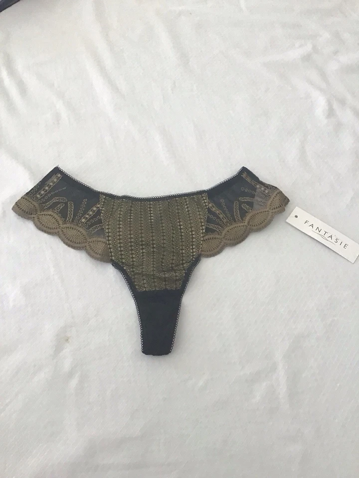 Panty Tanga Fantasie Ava Eveden Bordado Olivia S Mezcla Nylon Foto 2 de 4