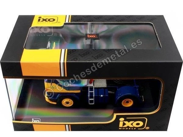 1971 Cabeza Tractora Volvo F88 Azul/Amarillo ASG 1:43 IXO Models TR034 - Imagen 4 de 4