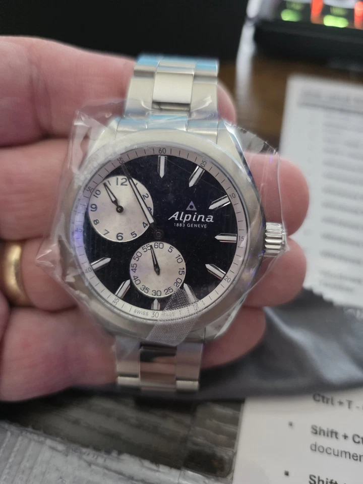 Reloj Alpina Alpiner Regulador Hombre Esfera Azul AL-650NSS5E6B Foto 3 de 4