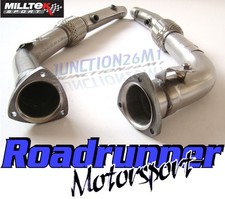 Milltek Audi RS4 B7 Exhaust Cat Replacement Pipes RACE Flexi Downpipes SSXAU285