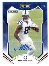 2021 Panini Playoff Auto Mo Alie-Cox #60
