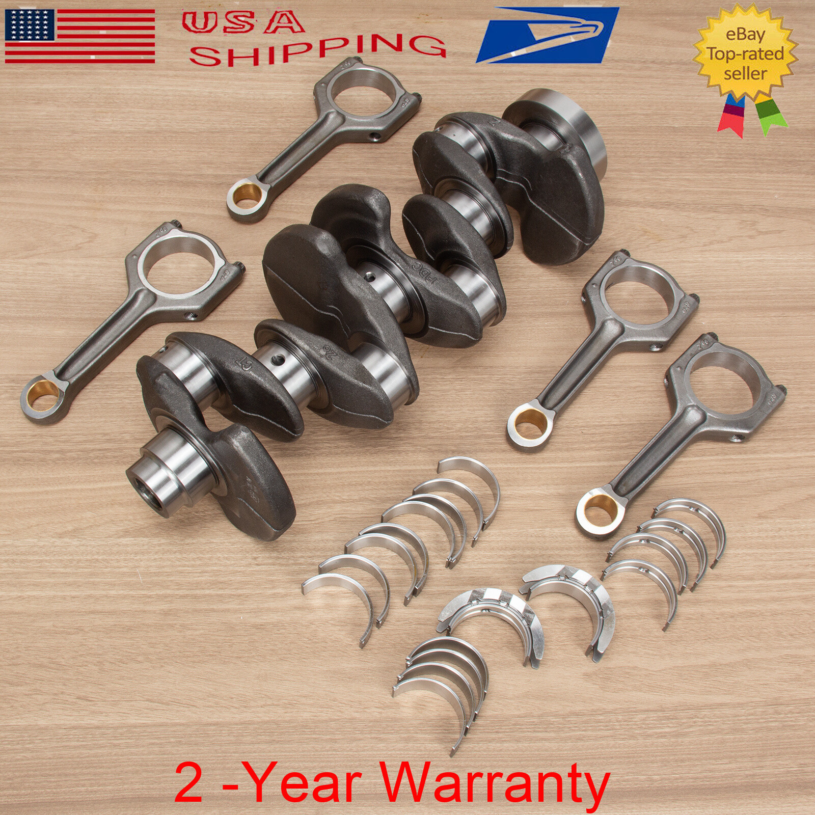 BMW N20 320i 328i 528i 2.0L N20B20A Engine Crankshaft Connecting Rods & Bearings Kit