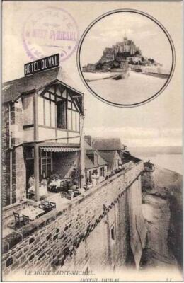 50.LE MONT SAINT MICHEL.HOTEL DUVAL.