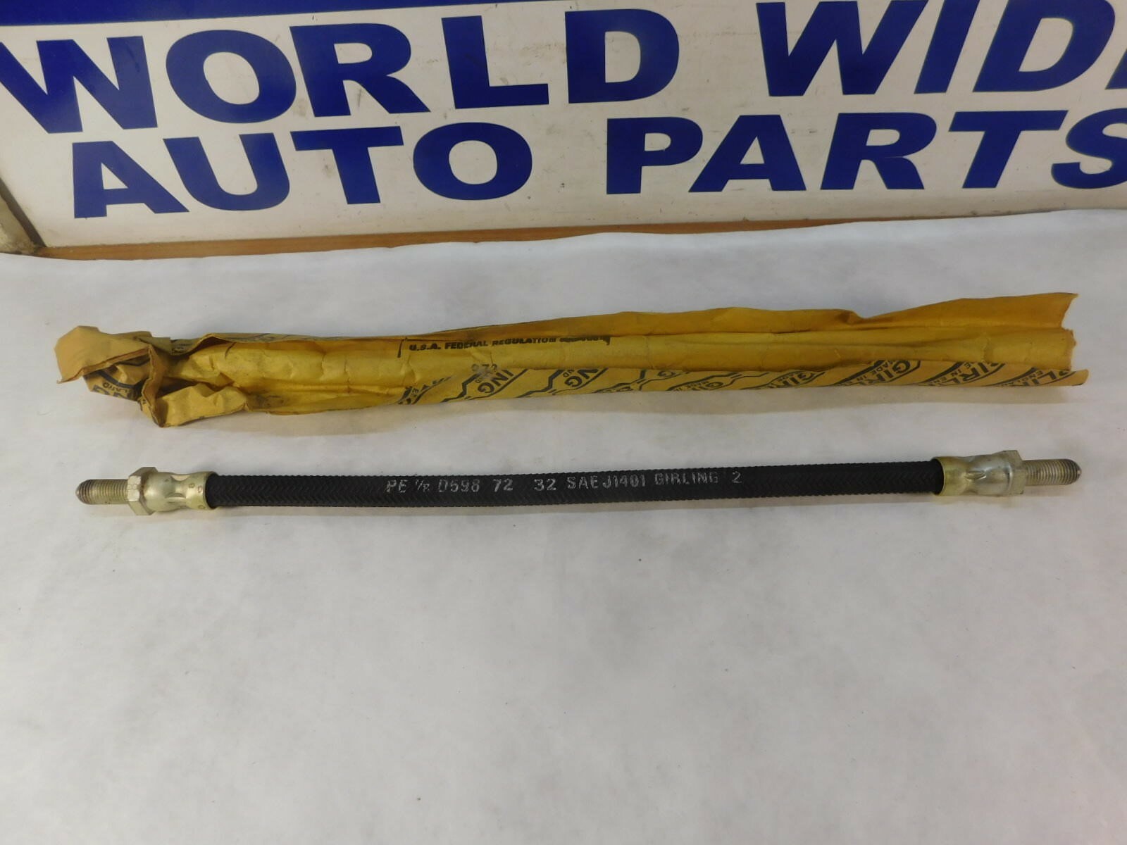 Nash Metropolitan & Lotus Europa Front Brake Hose GIRLING 3700825 