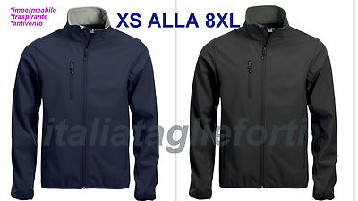 NO MAXFORT PLUS SIZE MENS WINDPROOF SOFTSHELL JACKET JACKET XL 8XL 