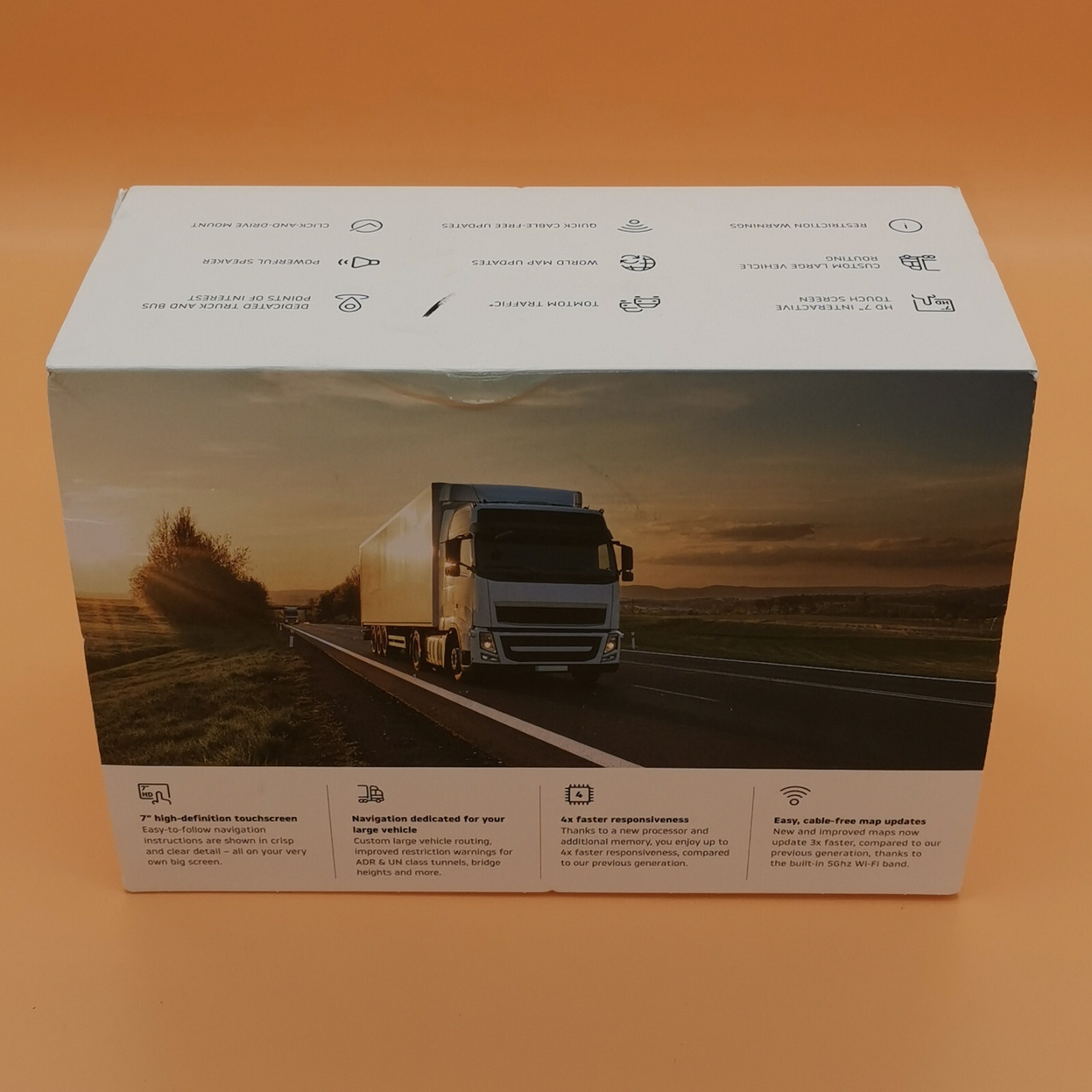 TomTom GO EXPERT LKW LKWNavi 17.78 cm 7 Zoll Europa wie neu mit