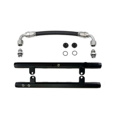 DeatschWerks 7-305 Fuel Rails with Crossover for 2005-2010 Ford Mustang GT 4