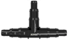Matala Hakko EZ Aeration 3 Section Hose Mender Tee (T type 3/8", 1/2", 5/8")