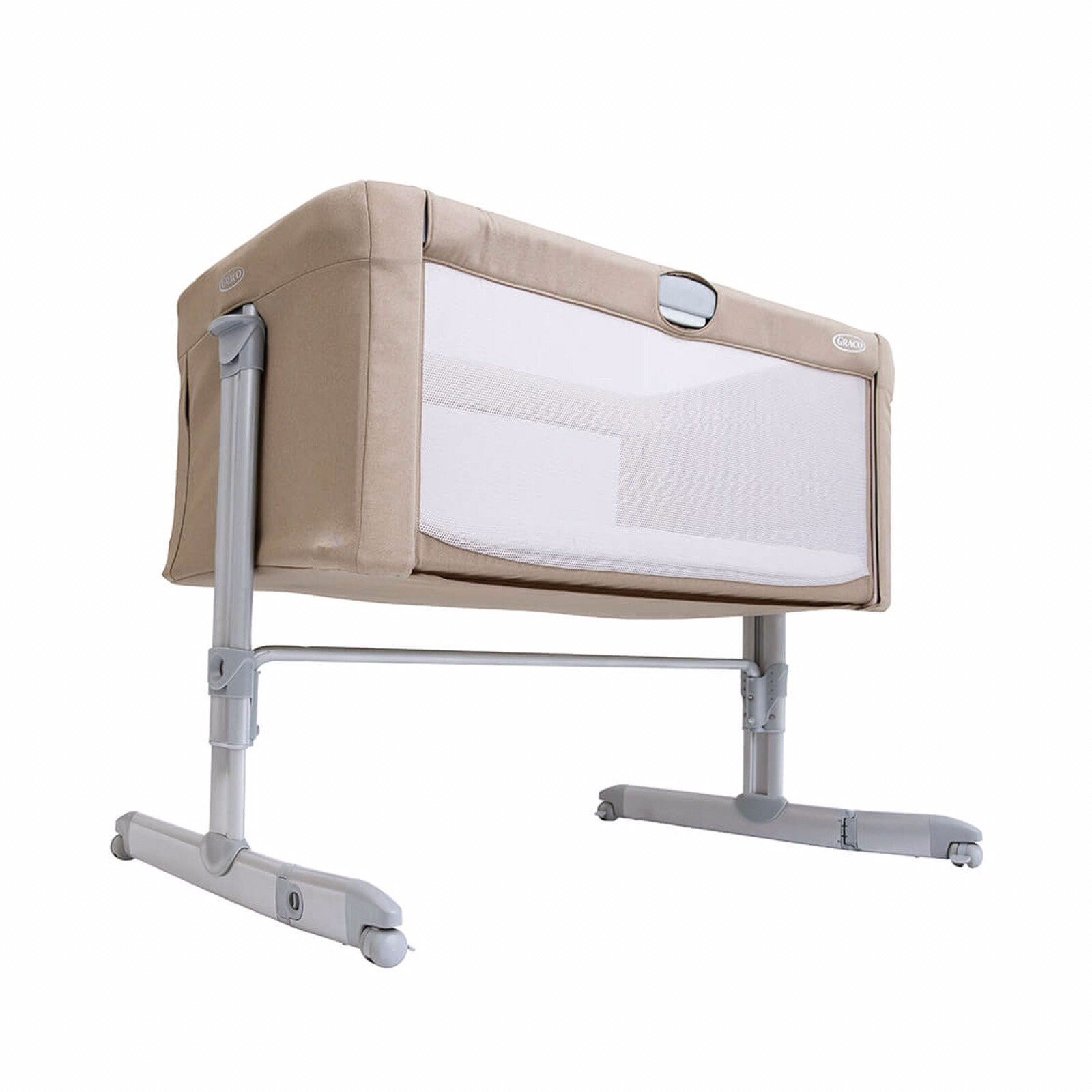 Next2Me Culla Co-Sleeping Graco Sweet2Sleep Oatmeal NUOVO