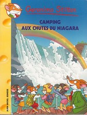 GERONIMO STILTON 52 Camping aux chutes du Niagara livre jeunesse