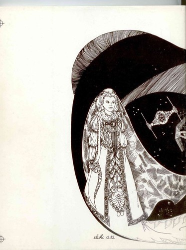 Star Wars Fanzine "Caballero de las Sombras" Gen Novela por Karen Osman 1982 - Imagen 3 de 4