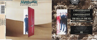 MARILLION - THE UNINVITED GUEST + THE BELL IN THE SEA [CD SINGLE, 1989 EMI]
