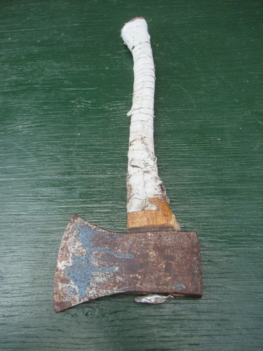 Vintage Werkzeug Axt Beil 19" langer Holzgriff mit 4+"" Klinge - Bild 7 von 10