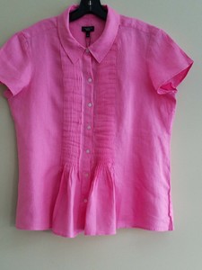 talbots linen tops