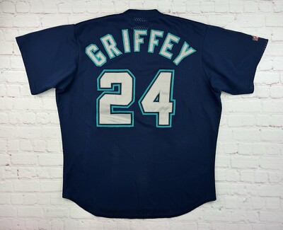 VTG Seattle Mariners Ken Griffey Jr. Majestic Authentic Collection