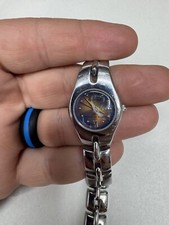 Armitron Now 75/2453T Women's 22mm Blue Dial Silver Tone Bracelet Watch