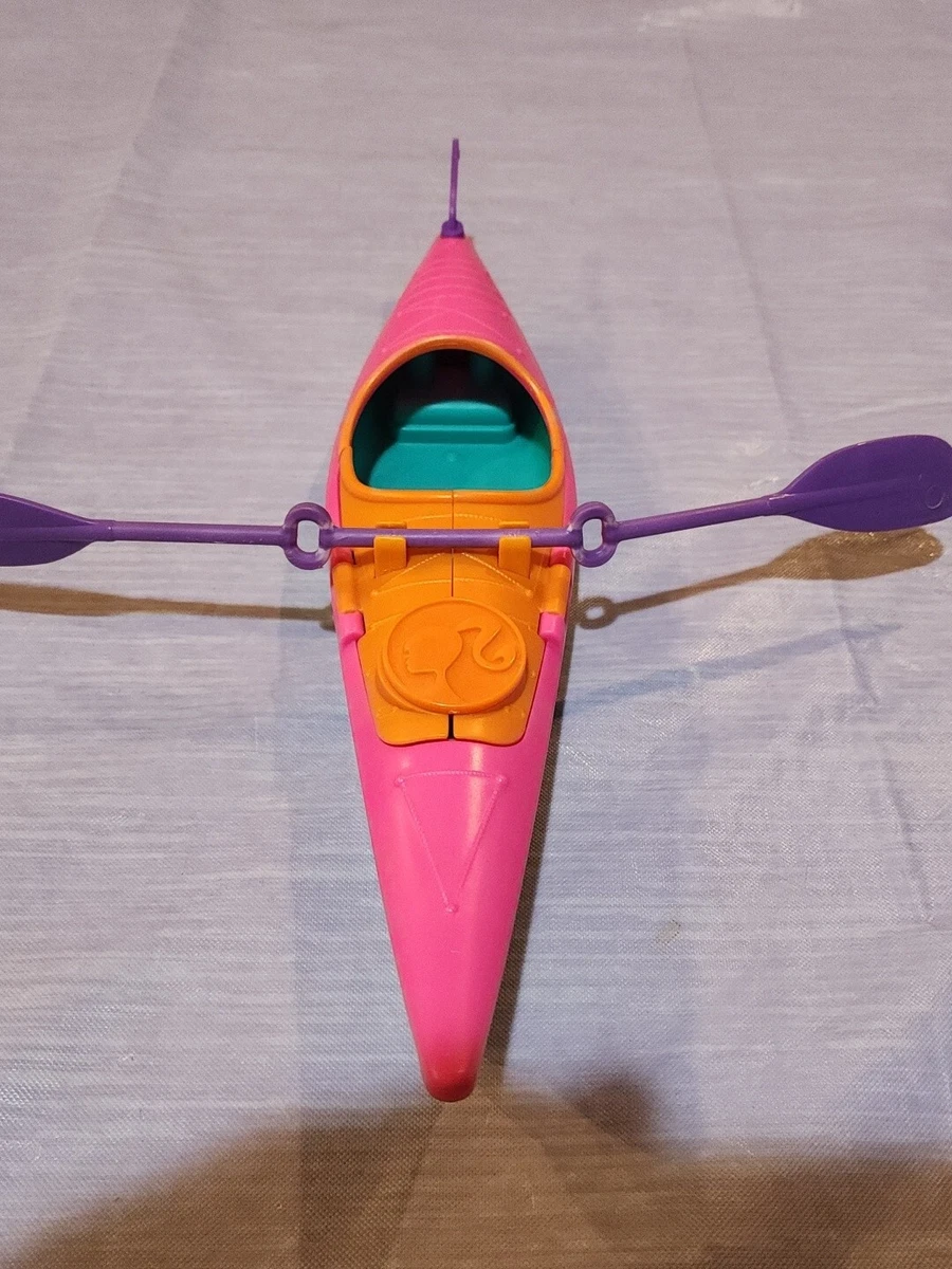 Mattel Barbie Doll Let s Go Kayak 12 2020 .Pink Orange Green Purple Paddle
