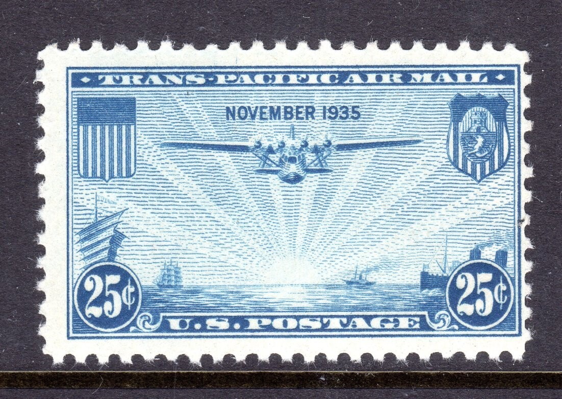 United States Scott #C 20 F/VF MNH 1935 25 Cent China Clipper | eBay