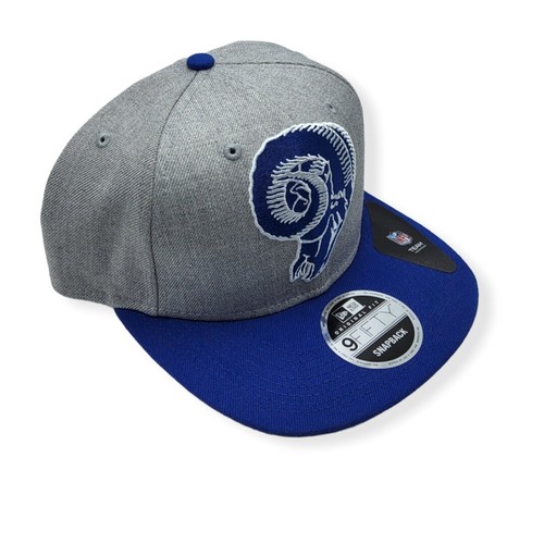 New Era Los Angeles Rams 9Fifty Heather Grand Original Fit Adjustable Snapback - Picture 3 of 6