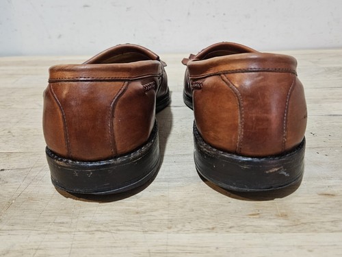 Allen Edmonds Men Cody Natural Leather Loafers Dress Shoes Tassel 1849 Size 10 - Picture 7 of 11