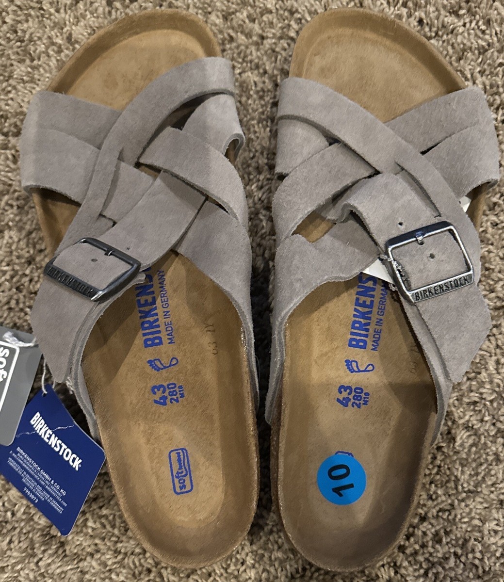 Birkenstock Lugano Stone Coin Regular Mens 10 Women 11.5 OR  display picture 1