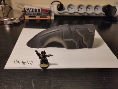 Unpainted Sci-Fi half monolith - Warhammer 40k/Kill team/other