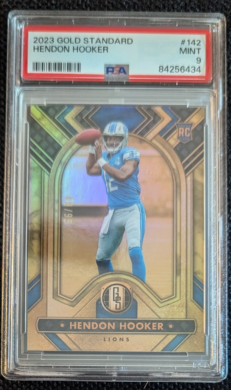 Hendon Hooker Panini Gold Standard #142 Base