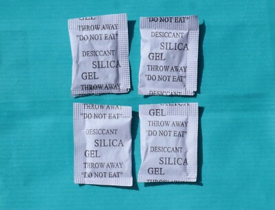 30 x 2g Packungen Silica Gel Ranzen Trockenmittel Beutel Anti Feuchtigkeit Beutel