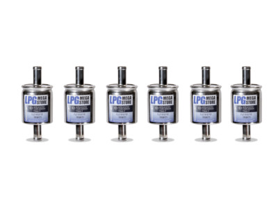 6 x LPG Autogas Filter Gasfilter 12mm 12/12 für BRC, KME, STAG, LOVATO uni